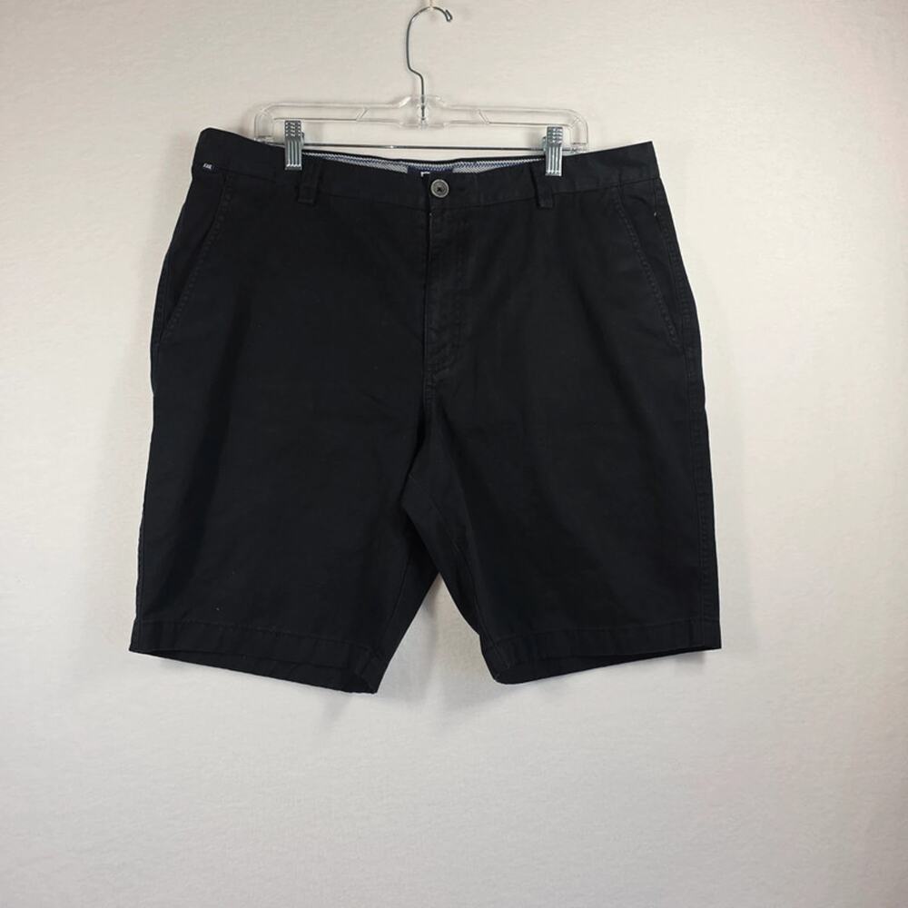 Cutter & Buck Men's Black Chino Cotton Shorts Size 38 Resort Wear Golf Shorts